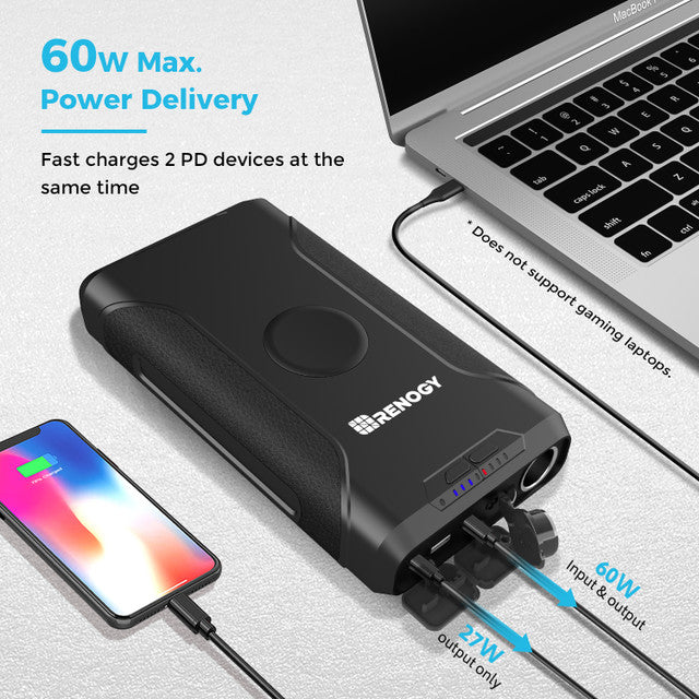 Renogy Power Bank | 72000mAh Power Bank | Traverse Generators