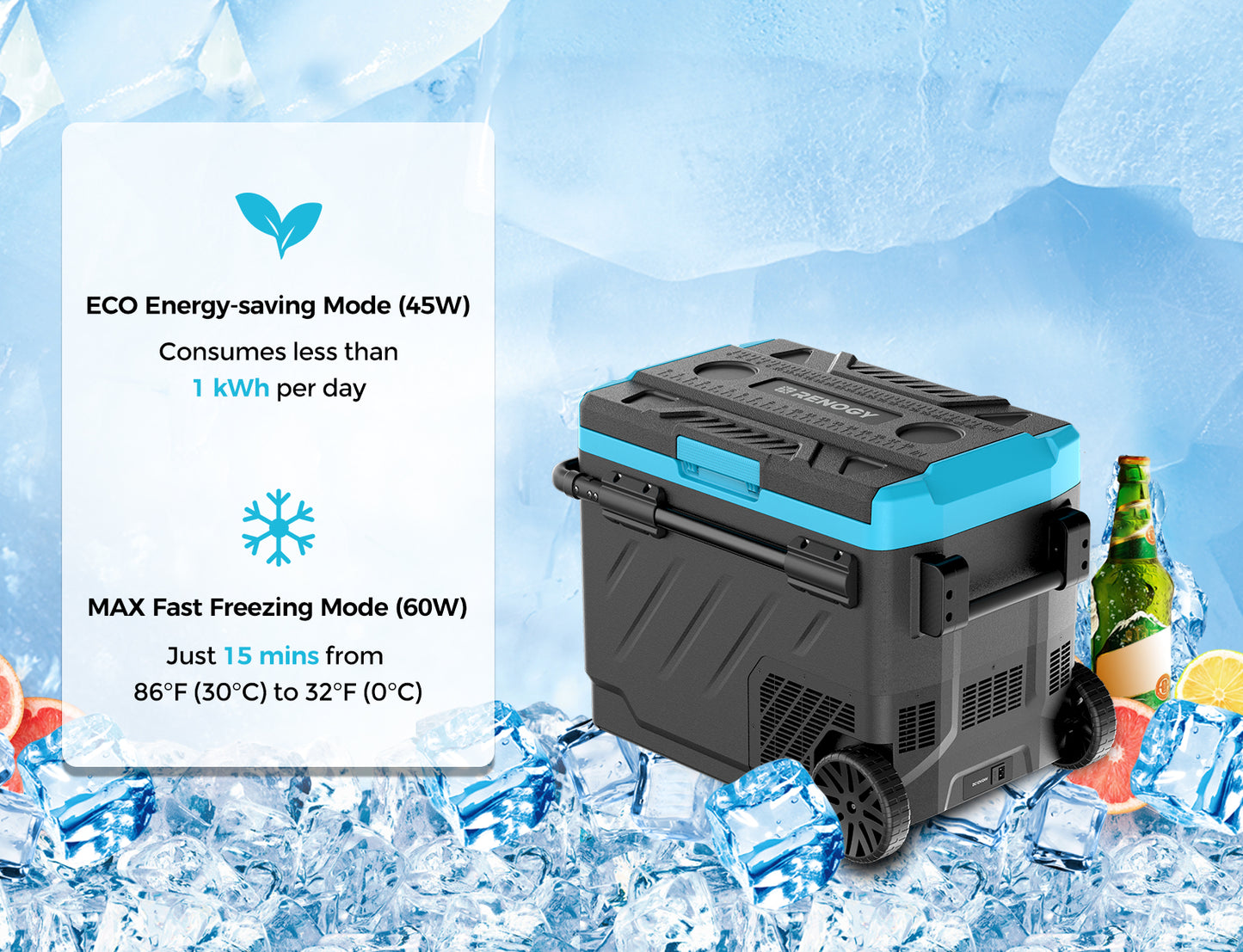 Renogy 42 Quart (40L) Portable Refrigerator