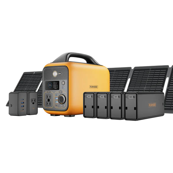 RALLYE 600 PRO | 1296Wh, 600W | Portable Power Station | 100W Solar panel