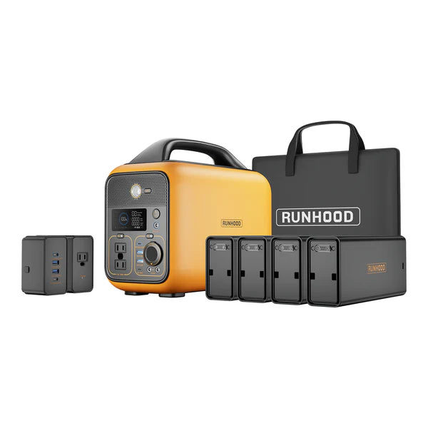 RALLYE 600 PRO | 1296Wh, 600W | Portable Power Station | 100W Solar panel