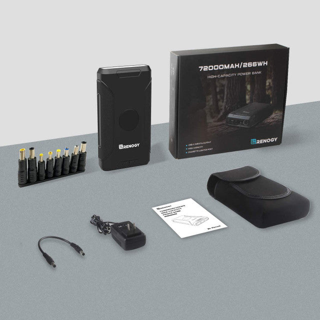 Renogy Power Bank | 72000mAh Power Bank | Traverse Generators