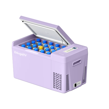 BougeRV 12V 23 Quart Purple Portable Fridge (CR Series)