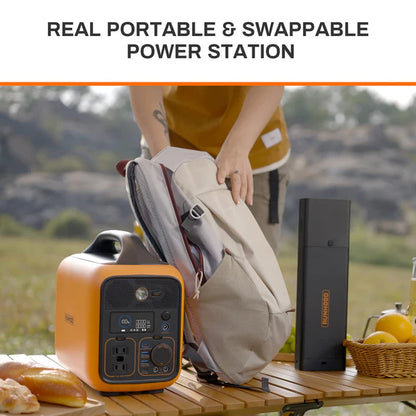 RALLYE 600 PRO | 1296Wh, 600W | Portable Power Station | 100W Solar panel