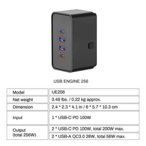 RUNHOOD 256W DC Engine UE256